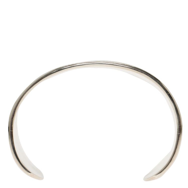 Pre Owned Tiffany & Co. 1837 Silver Cuff Bracelet