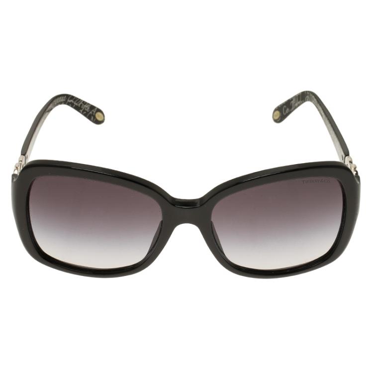Pre Owned Tiffany & Co Black Square Sunglasses