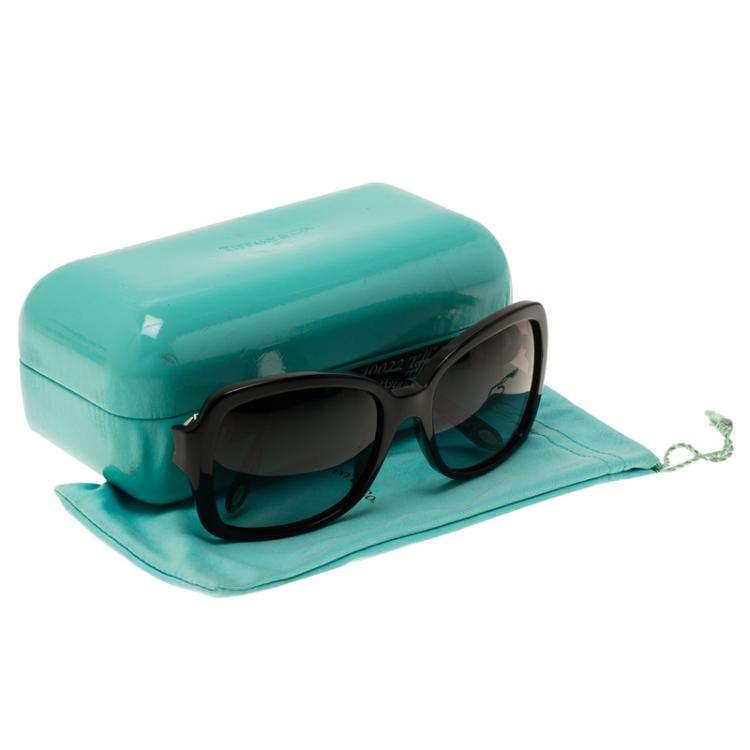 Pre Owned Tiffany & Co Black Square Sunglasses