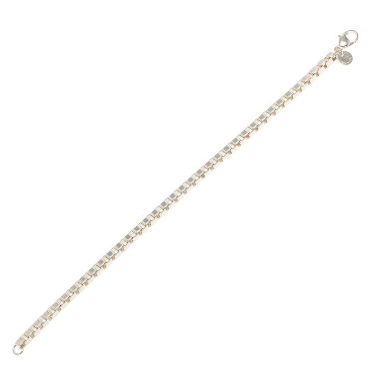 Pre Owned Tiffany & Co. Venetian Link Silver Bracelet 
