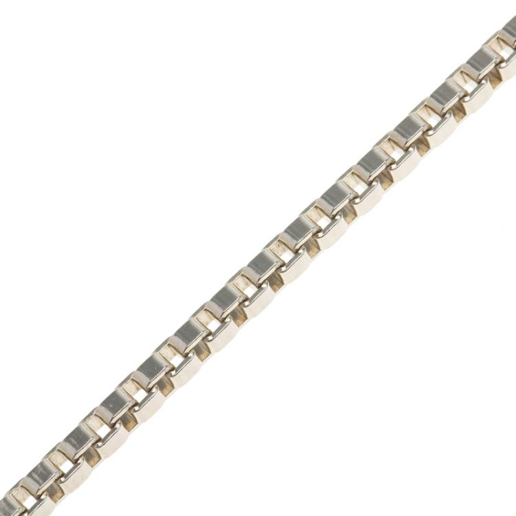 Pre Owned Tiffany & Co. Venetian Link Silver Bracelet 