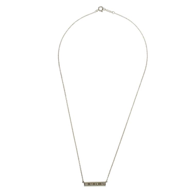 Lola 1-4-3 Silver Bar Necklace - Great Lakes Boutique