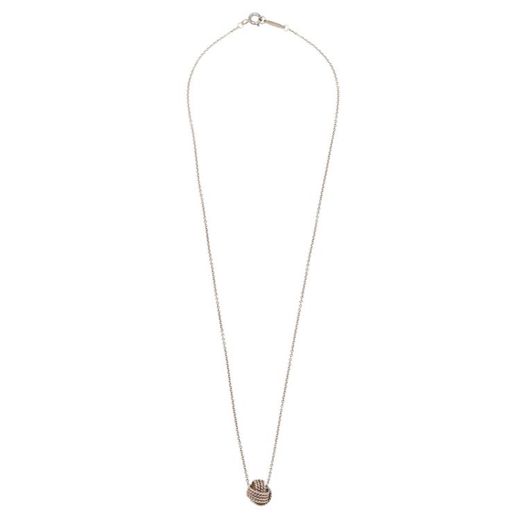 tiffany twist knot necklace meaning