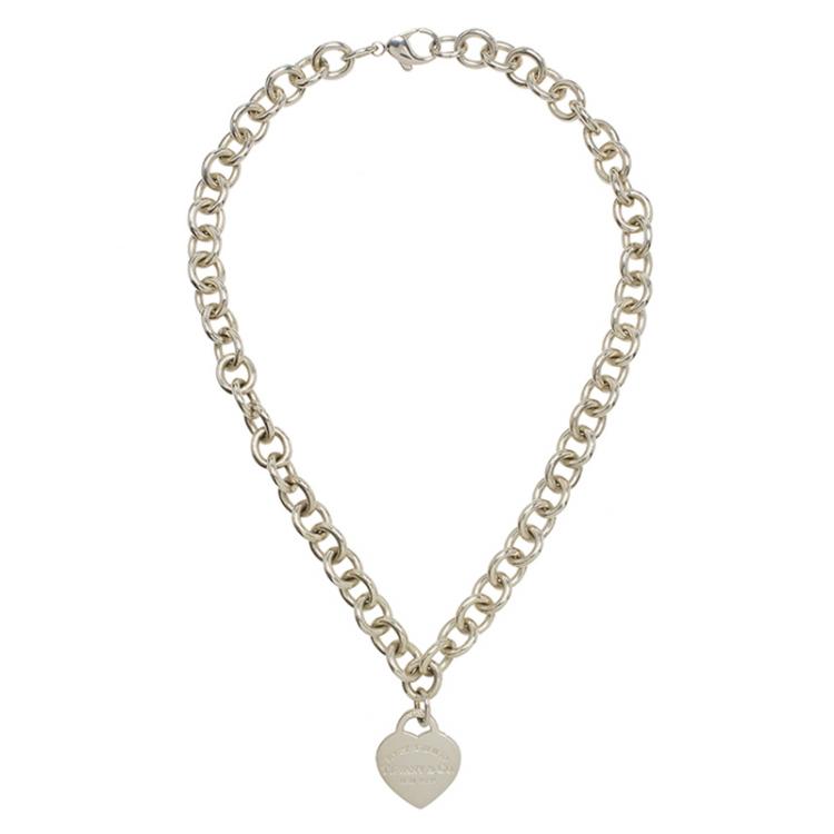 The Sterling Silver Collection Chunky Chain Necklace