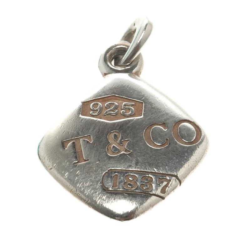 Pre Owned Tiffany & Co. 1837 Silver Pendant