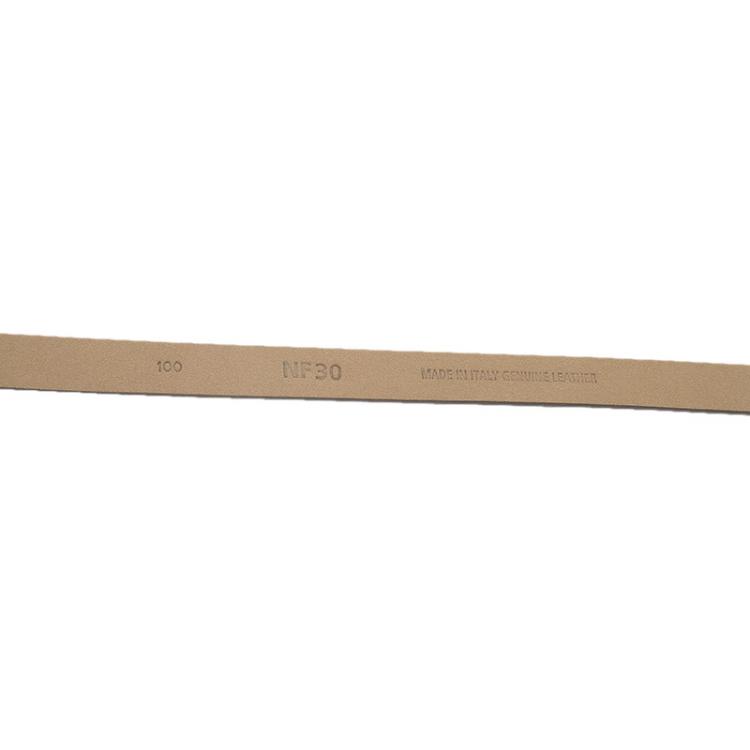 Pre Owned Tod's Beige Leather Wrap Around Belt 100CM 