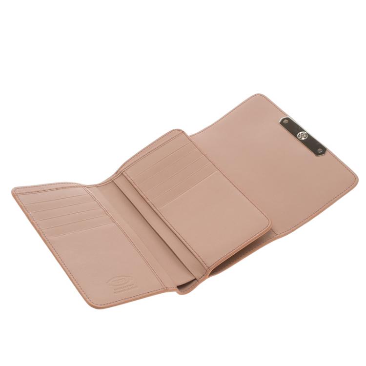 Pre Owned Tod's Pink leather Brooch Wallet