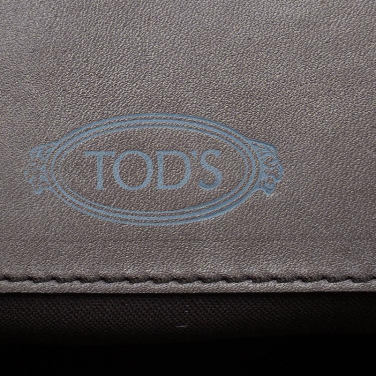 Pre Owned Tod's Brown Leather Girelli Tote