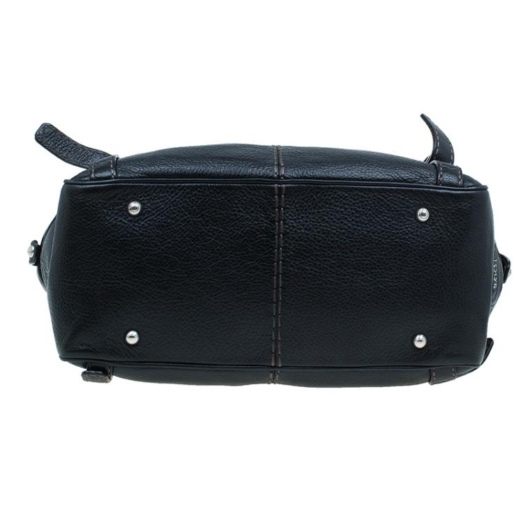 Pre Owned Tod's Black Leather Classic Tote