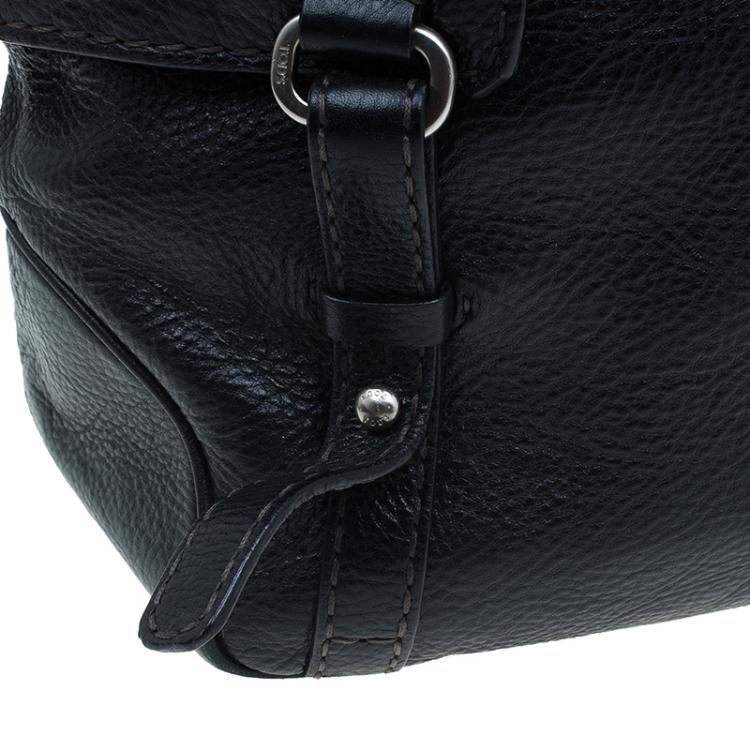 Pre Owned Tod's Black Leather Classic Tote
