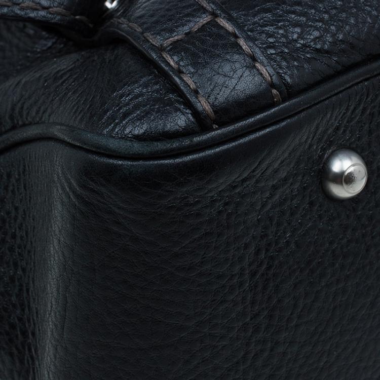 Pre Owned Tod's Black Leather Classic Tote