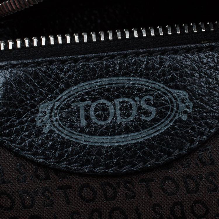 Pre Owned Tod's Black Leather Classic Tote