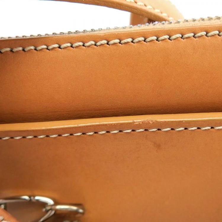 مملوكة مسبقًا Tod's Brown Leather Classic D Shopping Tote