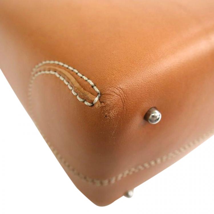 مملوكة مسبقًا Tod's Brown Leather Classic D Shopping Tote