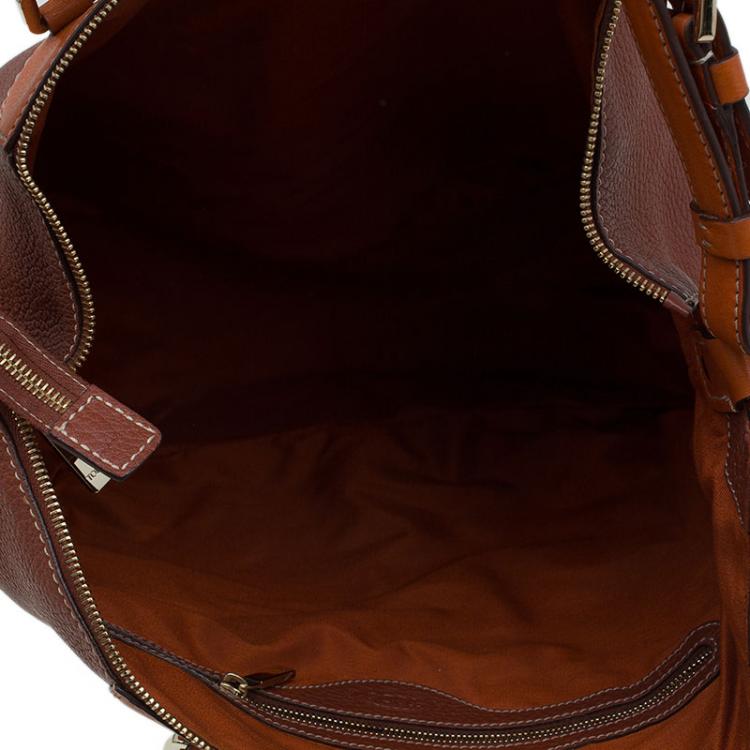 Pre Owned Tod's Two Tone Leather Tote