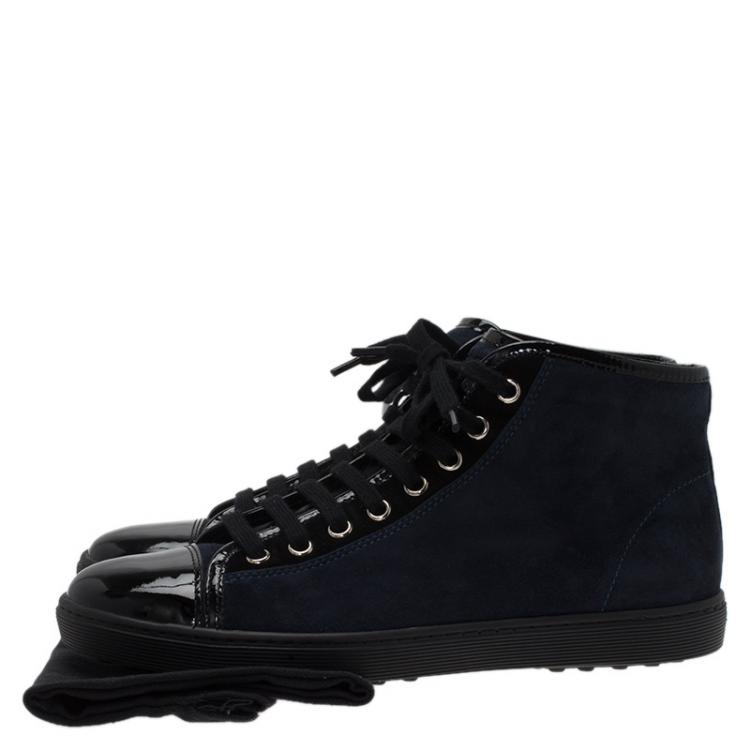 tod's high top sneaker