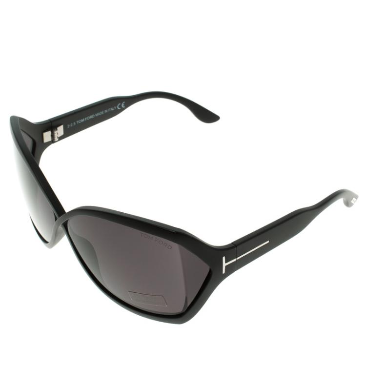 Pre Owned Tom Ford Black TF427 Julianne Sunglasses