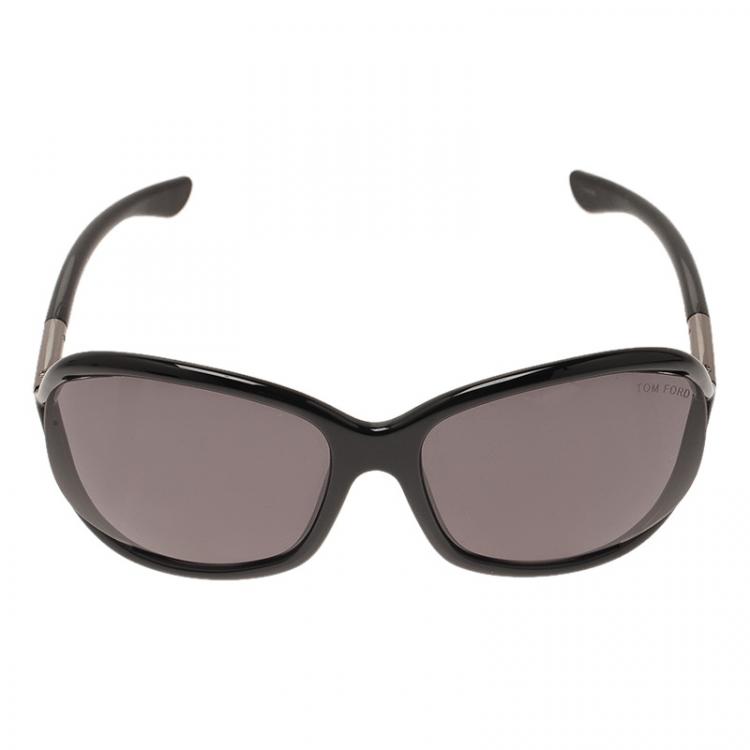 مملوكة مسبقًا Tom Ford Black Jennifer Soft Square Sunglasses