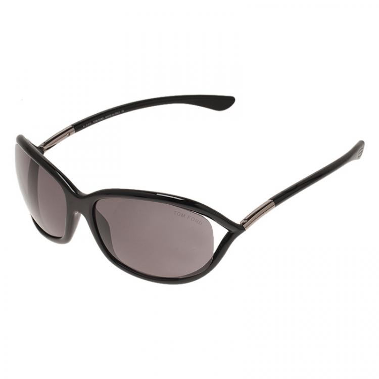 مملوكة مسبقًا Tom Ford Black Jennifer Soft Square Sunglasses
