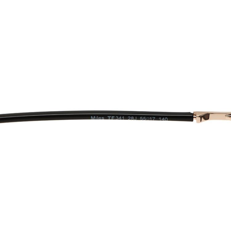 Pre Owned Tom Ford Black and Gold Miles Aviator Sunglasses