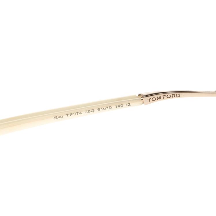 Pre Owned Tom Ford Brown TF374 Eva Aviator Sunglasses