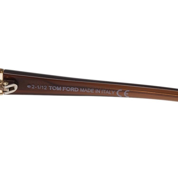Pre Owned Tom Ford Brown Margot Sunglasses