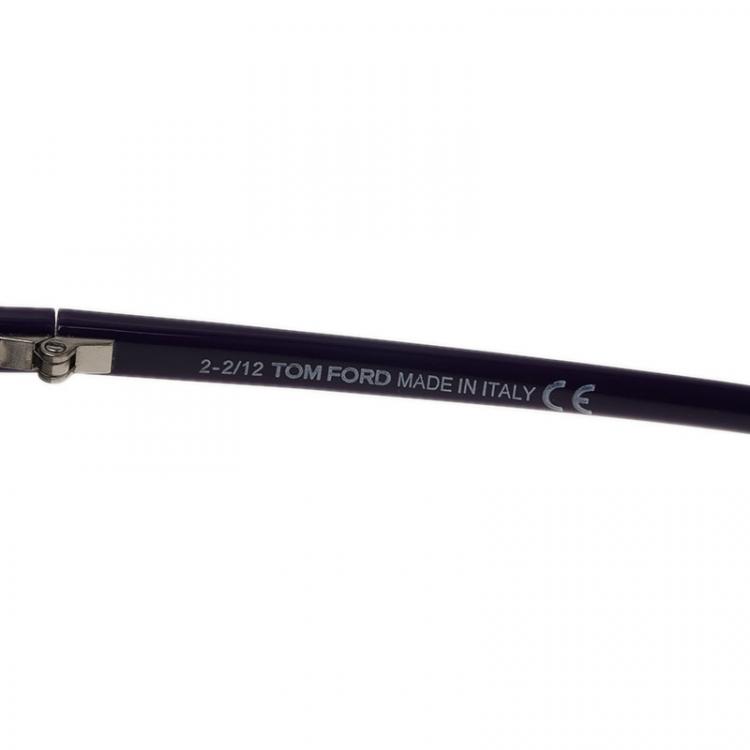 Pre Owned Tom Ford Purple Anastasia Cat Eye Sunglasses
