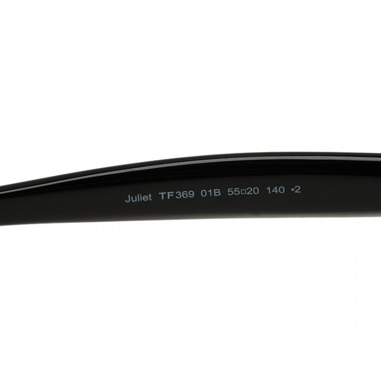 Pre Owned Tom Ford Black Juliet Sunglasses