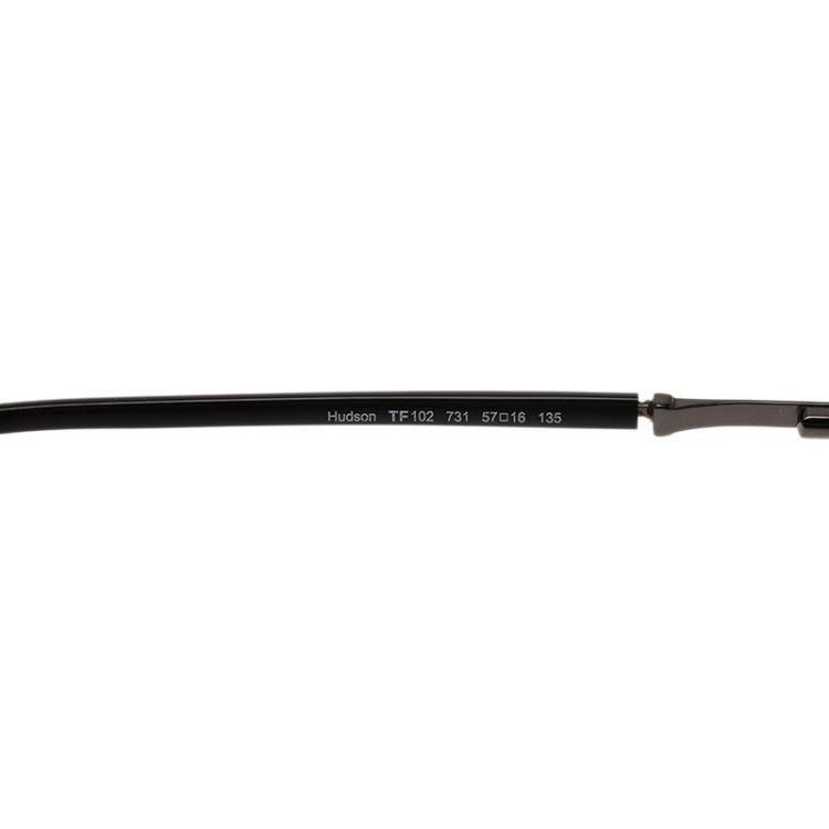 Pre Owned Tom Ford Black Hudson Rectangle Sunglasses