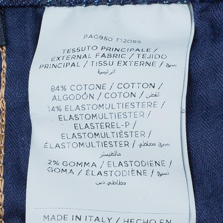 مملوكة مسبقًا Tom Ford Blue Skinny Jeans S