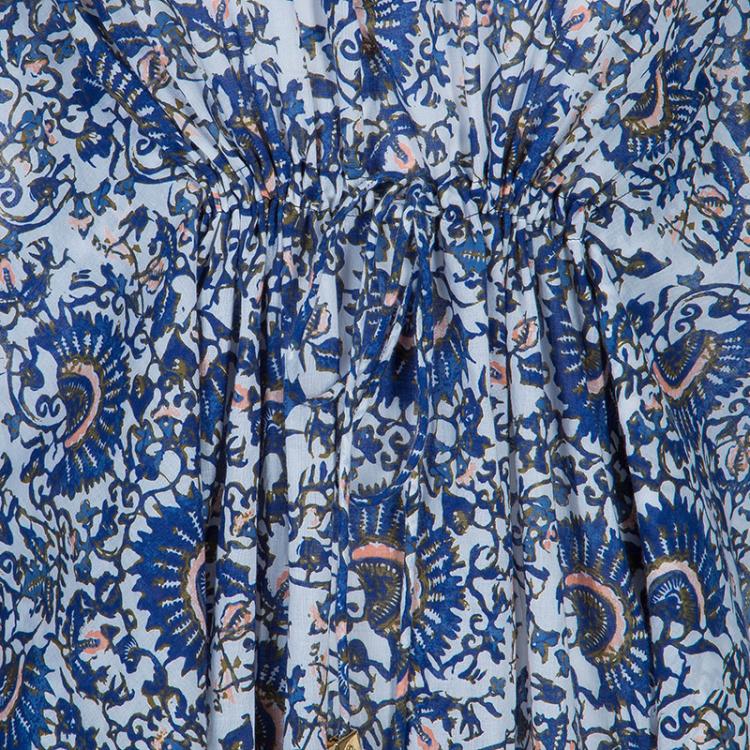 Pre Owned Tory Burch Multicolor Madura Kaftan XS