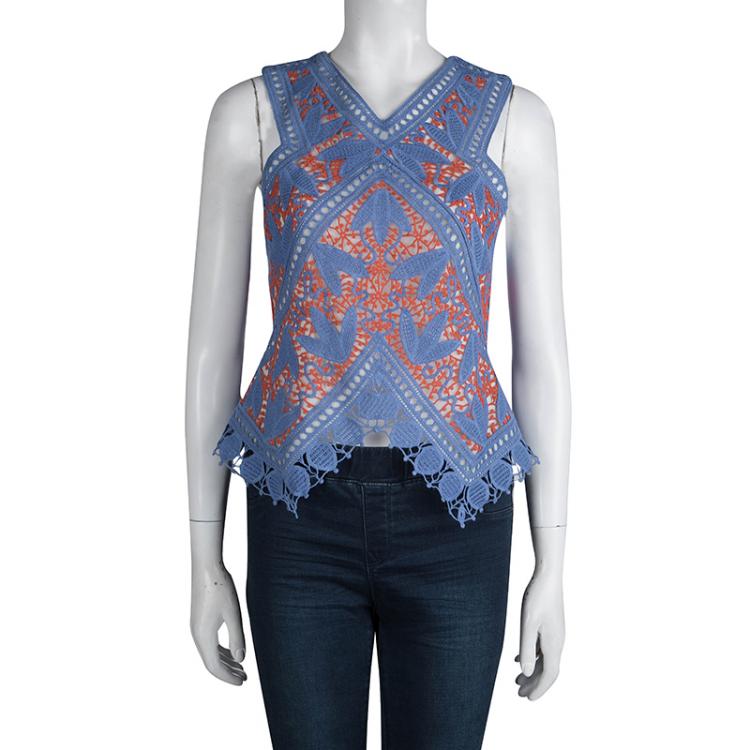 Tory Burch crochet sale top