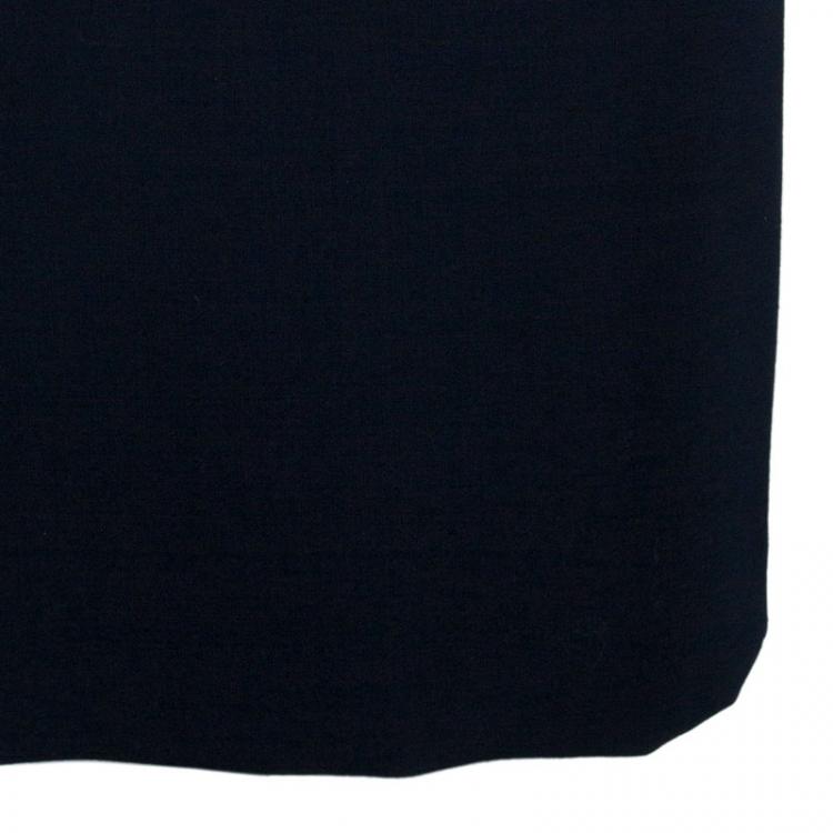 Pre Owned Tory Burch Navy White Shift Dress S