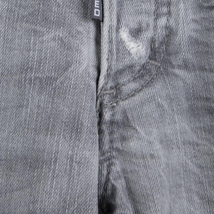 Pre Owned DSquared2 Grey Light Wash Distressed Denim Skinny Jeans S