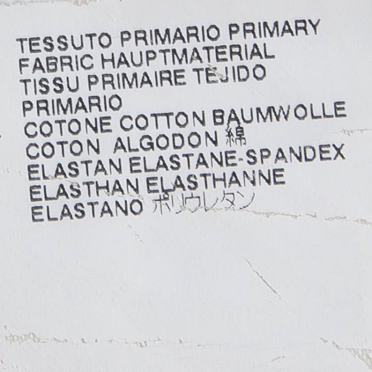 Pre Owned DSquared2 Grey Light Wash Distressed Denim Skinny Jeans S