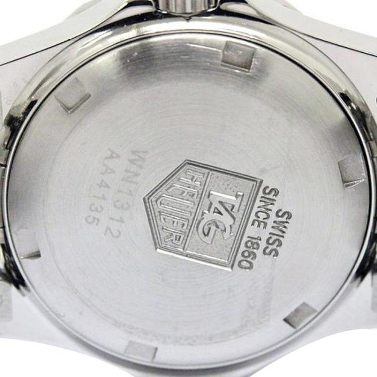 Pre Owned Tag Heuer Blue Stainless Steel 2000 Women's Wristwatch 28MM