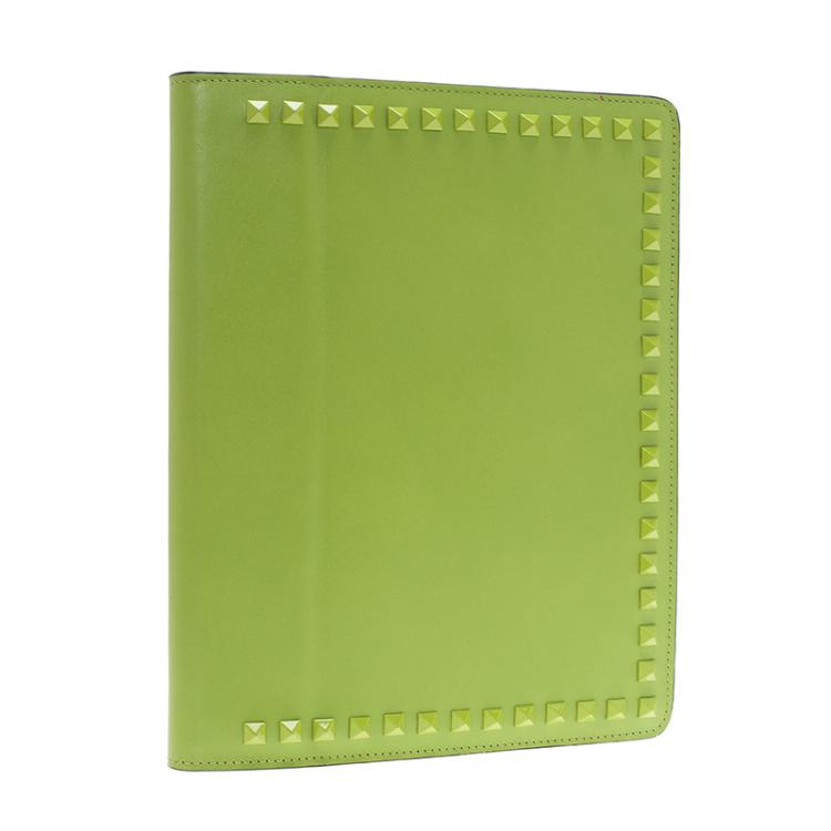 Pre Owned Valentino Green Leather iPad Case
