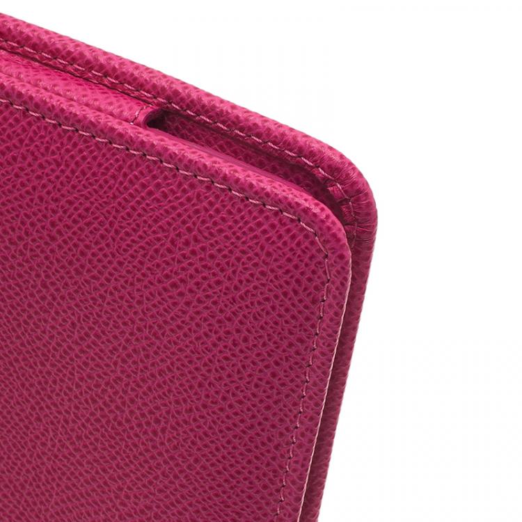 Pre Owned Valentino Pink Leather iPad Case
