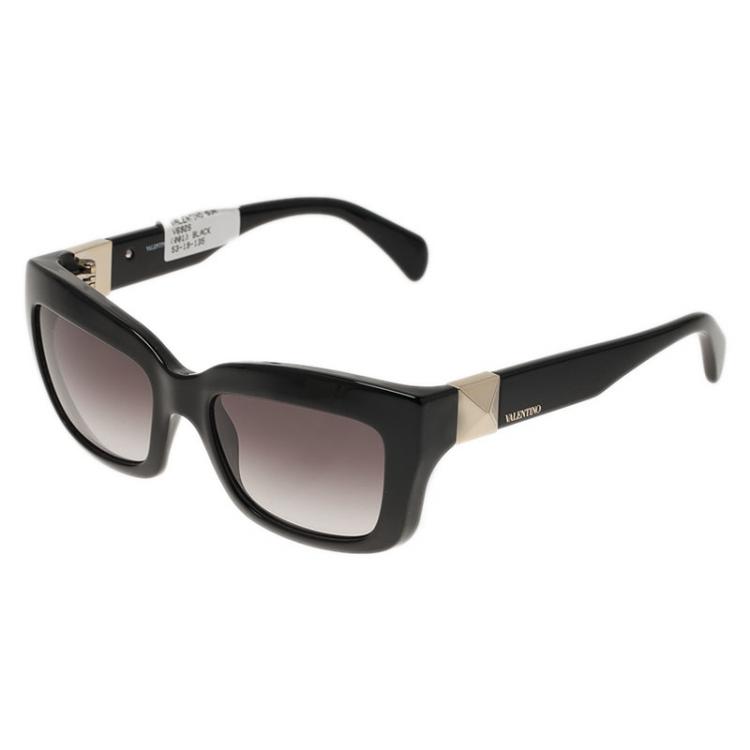 مملوكة مسبقًا Valentino Black V692S Superstud Cat Eye Sunglasses