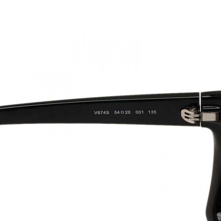 Pre Owned Valentino Tortoise 674S Square Sunglasses