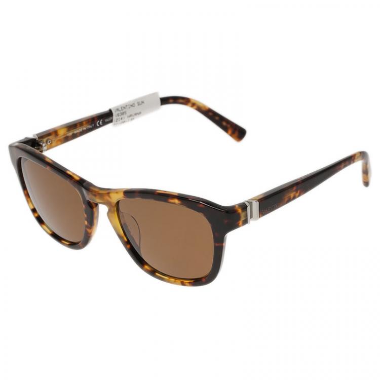 Pre Owned Valentino Tortoise 630S Sunglasses
