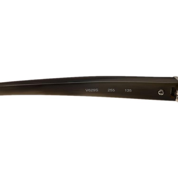 Pre Owned Valentino Light Brown V629S Square Sunglasses