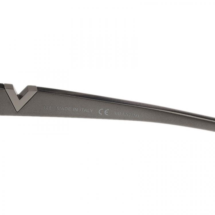 مملوكة مسبقًا Valentino Pearl V624S Oversized Cat Eye Sunglasses