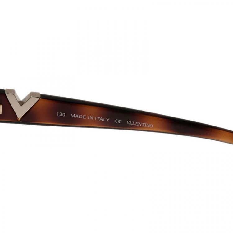 مملوكة مسبقًا Valentino Tortoise Frame V614S Cat Eye Sunglasses