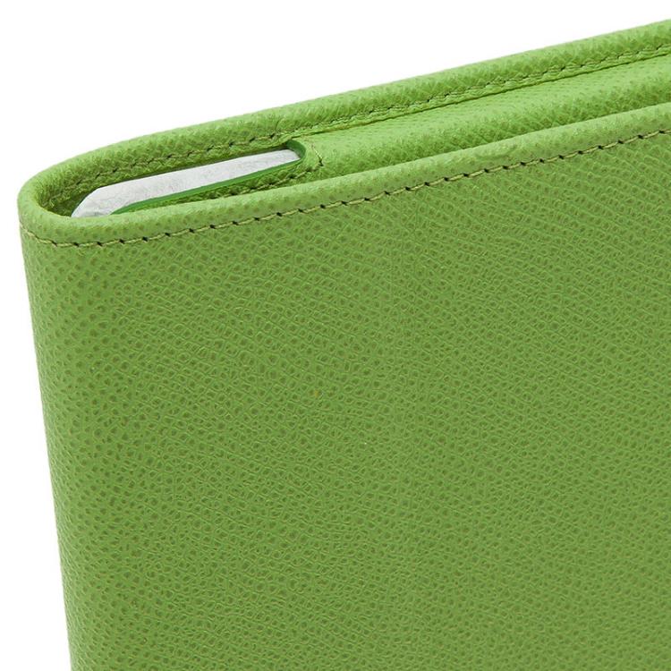 Pre Owned Valentino Green Leather iPad Case