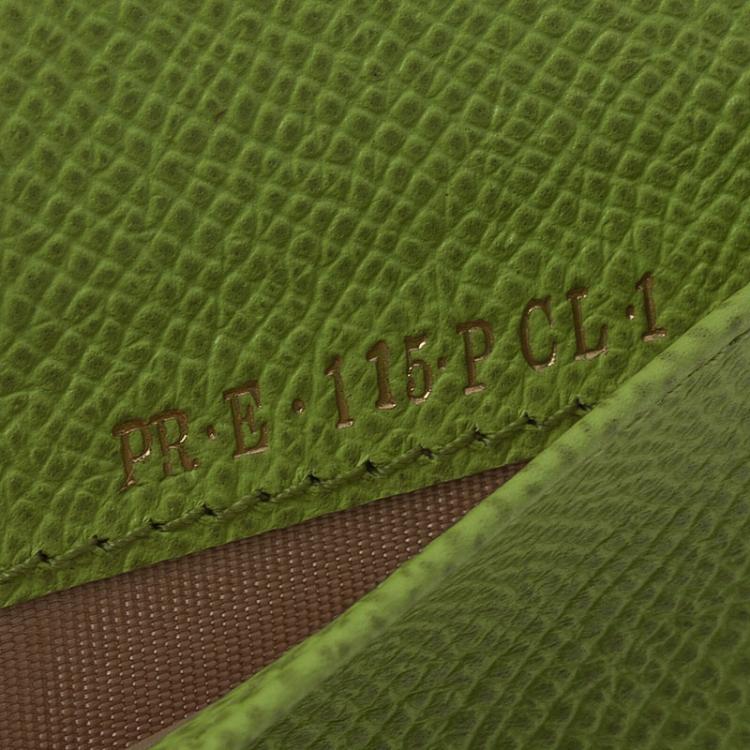 Pre Owned Valentino Green Leather iPad Case