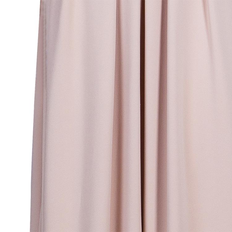 Pre Owned Valentino Nude Evening Gown M
