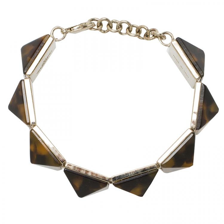 مملوكة مسبقًا Valentino Tortoise Rockstud Bracelet
