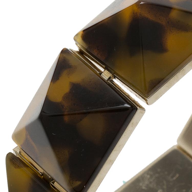 مملوكة مسبقًا Valentino Tortoise Rockstud Bracelet