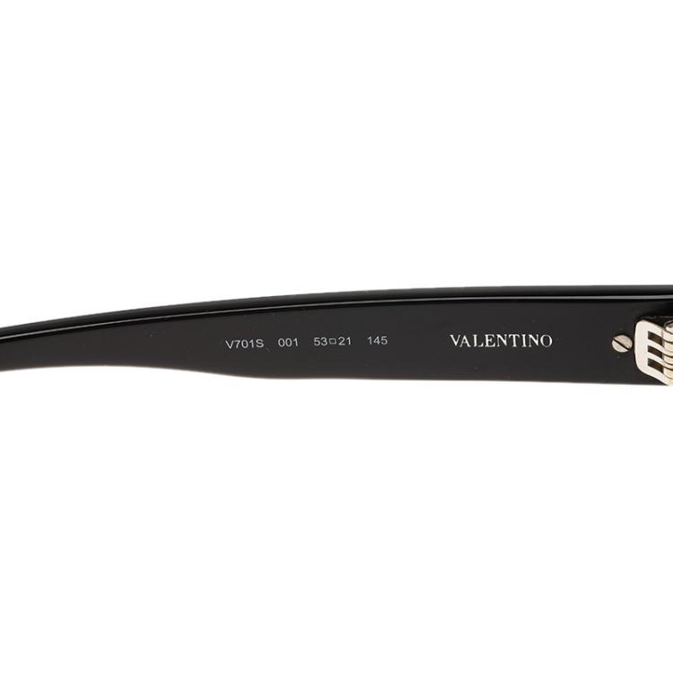 مملوكة مسبقًا Valentino Black V701S Wayfarers